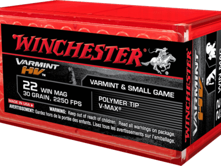 WINCHESTER VRMNT 22WM 30GR PLMY TIP 50RD BX 1000RD CASE