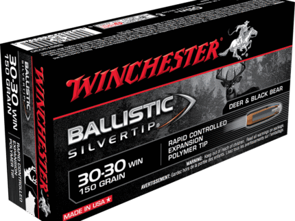 WINCHESTER BALLISTIC SILVERTIP 30-30 150GR 20RD BX 200RD CASE
