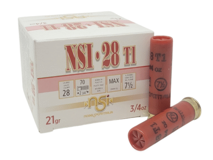 NOBEL SPORT 28G 7.5# 3/4OZ 25RD/250RD 1300FPS