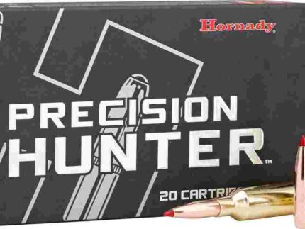 HORNADY PRECISION HUNTER 7MM WSM 162G ELD X 20RD BX 200RD CASE