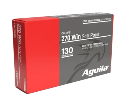 AGUILA 270 WIN 130GR INTERLOCK BTSP 20RD BX 10 BOXES PER CASE
