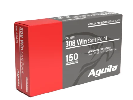 AGUILA 308WIN INTERLOCK 150GR BTSP 20RD BX 10 BOXES PER CS