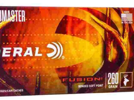 FEDERAL 450 BUSHMASTER 260GR FUSION SOFT POINT 20 RD/BX 10 BX/CS