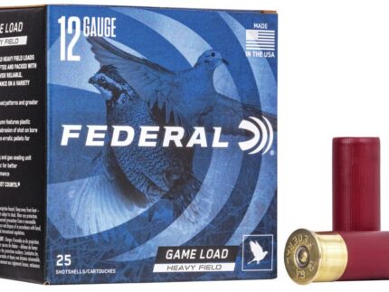 FEDERAL 12GA 2-3/4" 3-1/4DE 1-1/8OZ 4 25 RD/BX 10 BX/CS