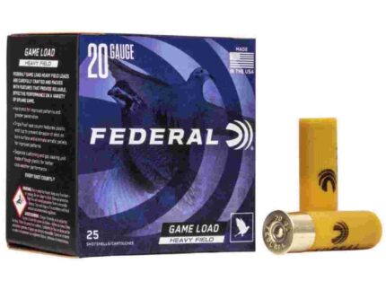 FEDERAL 20GA 2-3/4" 2-1/2DE 1OZ 7.5 25 RD/BX 10 BX/CS