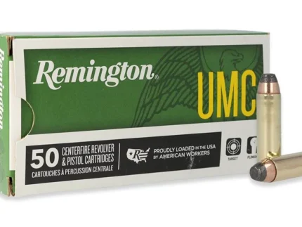 REMINGTON 357 MAG 125GR JSP UMC 50 RND PK 50 RD/BX 10 BX/CS