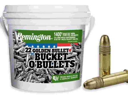 REMINGTON 22 GOLDEN BULLET, 22 LR, HV 36GR HP 1400 RD/BX 4 BX/CS