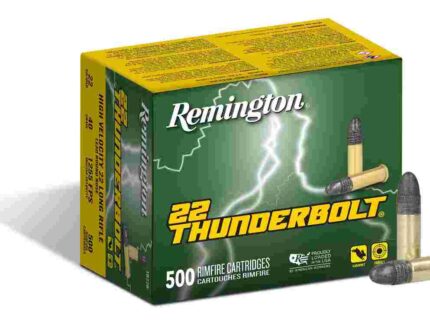 REMINGTON THUNDERBOLT®  22 LR, HV 40GR RN 500 RD/BX 10 BX/CS