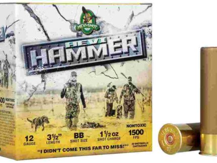 HEVI-SHOT HEVI-HAMMER 12GA 3IN 1-1/4OZ BB 25 RD/BX 10 BX/CS