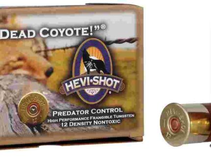 HEVI-SHOT DEAD COYOTE 12GA 3IN 1-3/8OZ 00 BUCK 5 RD/BX 20 BX/CS