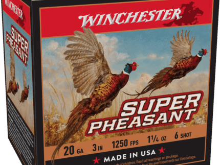 WINCHESTER SUPER X PHEASANT 20 GA 3" #6  HB 1-1/4 OZ 25 RD/BX 10 BX/CS