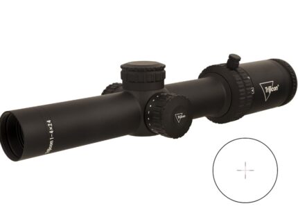 TRIJICON CREDO 1-4X24 BLK 30MM MRAD RED