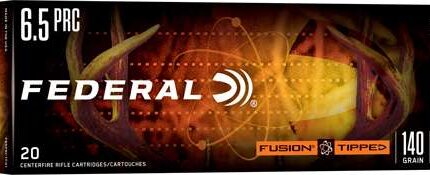 FEDERAL 6.5 PRC 140GR FUSION TIPPED 20 RD/BX 10 BX/CS