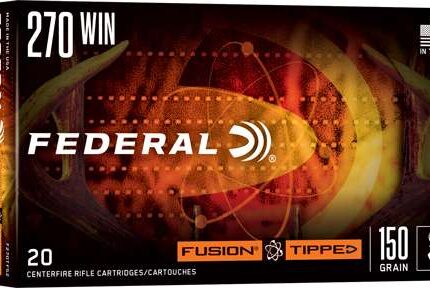 FEDERAL 270 WIN 150GR FUSION TIPPED 20 RD/BX 10 BX/CS