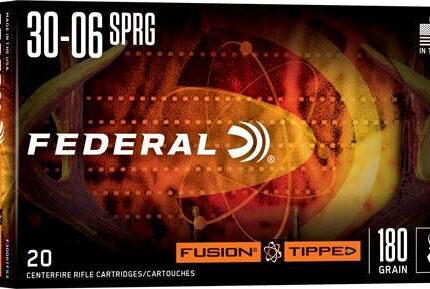 FEDERAL 30-06 SPRG 180GR FUSION TIPPED 20 RD/BX 10 BX/CS
