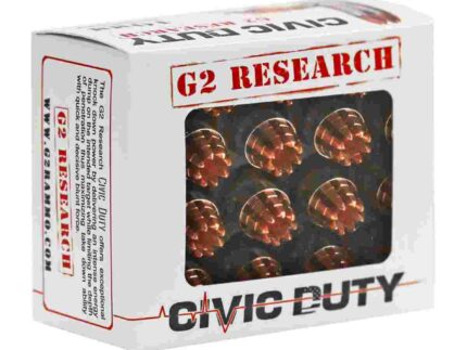 G2R CIVIC DUTY 10MM 20RD BOX 25 BOXES PER CASE