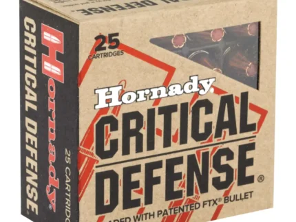 HORNADY CRITICAL DEFENSE 9MM 115GR 25RD BX 250RD CASE