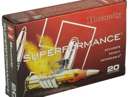 HORNADY SUPERFORMANCE 25/06REM 117GR SST 20RD BX 200RD CASE