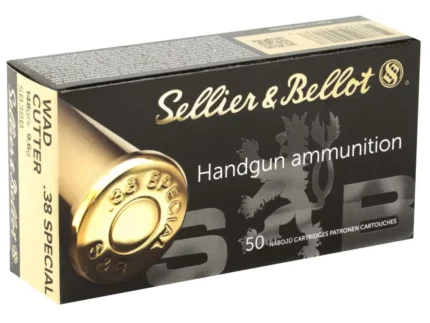 SELLIER & BELLOT 38SPC 148GR WC 50RD BOX 24 BOXES PER CASE