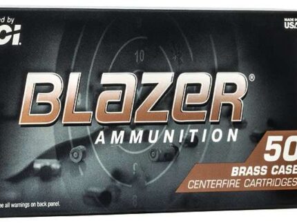 CCI 40 S&W 165 GR FMJ BLAZER BRASS 50 RD/BX 20 BX/CS