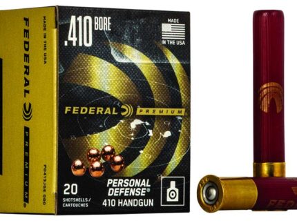 FEDERAL 410GA 3" 5 PELLET 000 BUCK "PERSONAL DEFENSE" 20 RD/BX 10 BX/CS