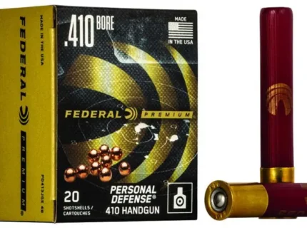 FEDERAL 410GA 3" 9 PELLET 4 BUCK "PERSONAL DEFENSE" 20 RD/BX 10 BX/CS