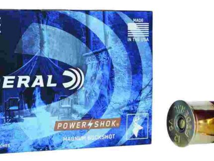 FEDERAL 12GA 2-3/4" MAG. 12 PELLETS-00 BUCK 5 RD/BX 50 BX/CS
