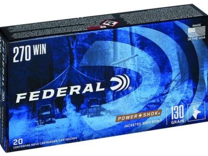 FEDERAL 270 WIN 130GR POWER-SHOK SP 20 RD/BX 10 BX/CS