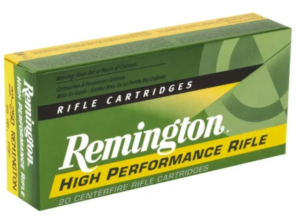 REMINGTON R22501 22-250 REM 55GR HPR PSP 20 RD/BX 10 BX/CS