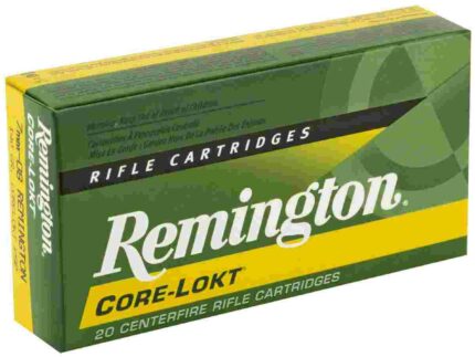 REMINGTON R7M081 7MM-08 REM 140GR CORE-LOKT PSP 20 RD/BX 10 BX/CS