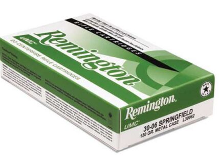 REMINGTON 30-06 SPRGFLD 150G FMJ 20RD BX/200RD CS