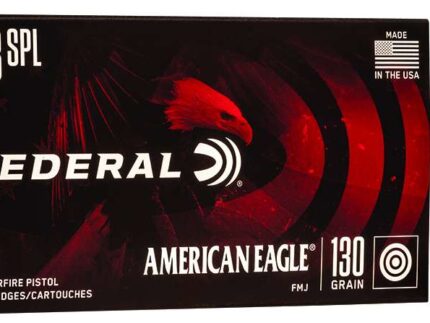 FEDERAL 38 SPL 130GR FMJ 50 RD/BX 20 BX/CS