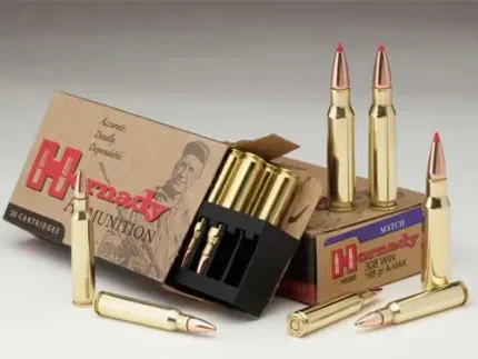 HORNADY CUSTOM MATCH 308 WIN 178GR BTHP 20RD BX 200RD CASE
