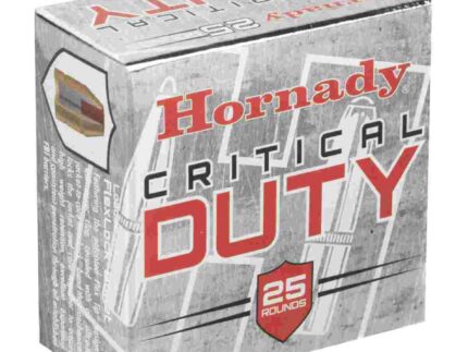 HORNADY CRITICAL DUTY 9MM 135GR FTX 25RD BX 250RD CASE