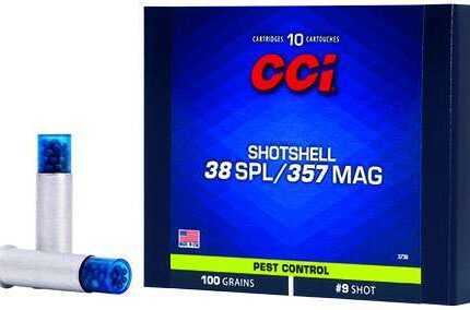 CCI 38/357 MAG SHOTSHELL 10 RD/BX 20 BX/CS