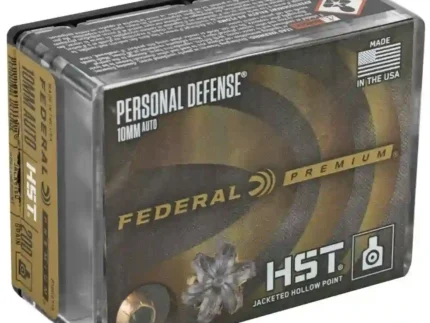 FEDERAL 10MM AUTO 200GR HST JHP PERSONAL DEFENSE 20 RD/BX 10 BX/CS