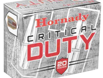 HORNADY CRITICAL DUTY 45ACP+P 220GR FLEX LCK 20RD BX 200RD CASE