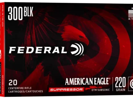 FEDERAL 300 BLK 220GR OTM 20 RD/BX 25 BX/CS