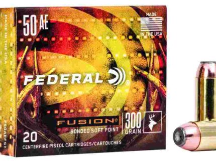 FEDERAL 50 ACTION EXPRESS 300GR FUSION 20 RD/BX 10 BX/CS