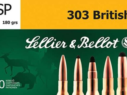 SELLIER & BELLOT 303BRITISH 180GR 20RD BOX 20 BOXES PER CASE