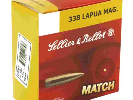 SELLIER & BELLOT 338LAP 250GR HPBT 10RD BOX 10 BOXES PER CASE