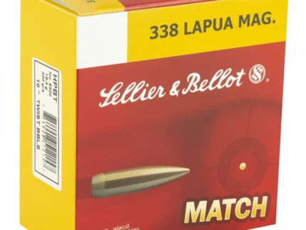 SELLIER & BELLOT 338LAP 300GR HPBT 10RD BOX 10 BOXES PER CASE