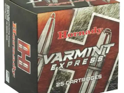 HORNADY VARMINT EXPRESS 22HORNET 35GR V-MAX 25RD BX 250RD CASE