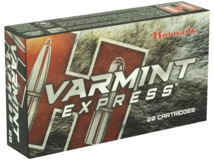 HORNADY VARMINT EXPRESS 22-250REM 50G VMAX 20RD BX 200RD CASE