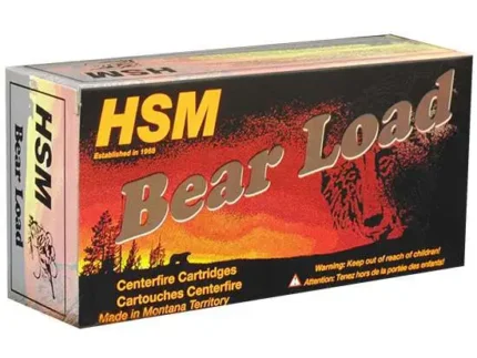 HSM AMMUNITION 460 S&W 325GR HL WFN 20RD BOX 25 BOXES PER CASE
