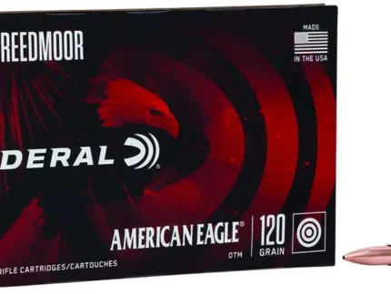 FEDERAL 6.5 CREEDMOOR 120GR AMERICAN EAGLE OTM 20 RD/BX 10 BX/CS