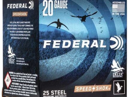 FEDERAL 20GA 3" 7/8OZ 4 25 RD/BX 10 BX/CS