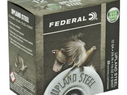 FEDERAL 12GA 2-3/4" 1 1/8 OZ 6 UPLAND STEEL 25 RD/BX 10 BX/CS