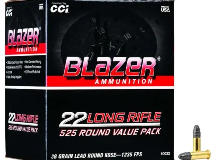 CCI 22 LR 38GR LRN 525CT BOX 525 RD/BX 10 BX/CS
