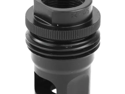 SILENCERCO ASR MUZZLE BRAKE SINGLE PORT 5/8x24 .30CAL
